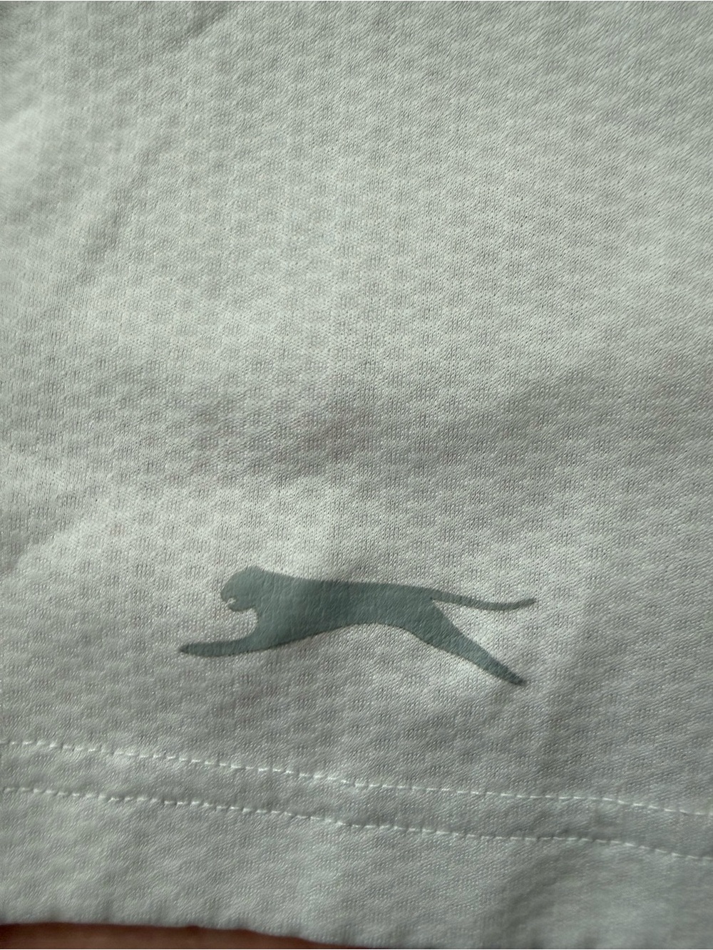 Slazenger White Men's Polo - Short Sleeve Performance - Picture 3 of 5